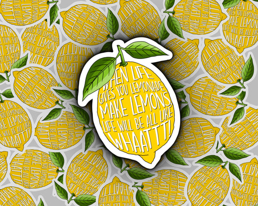 When Life Gives You Lemonade Sticker | Phil Dunphy | Modern Family Sticker