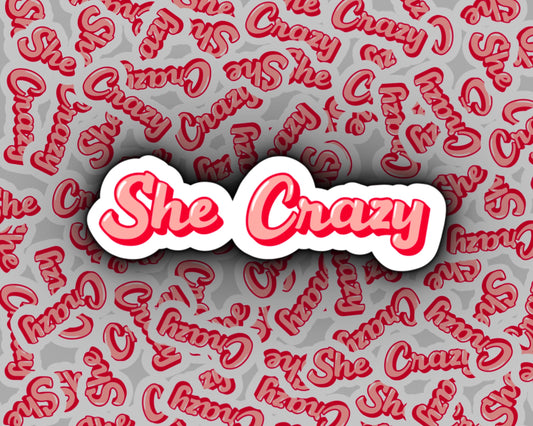 She Crazy Sticker | Mitchell Pritchett | Modern Family Sticker