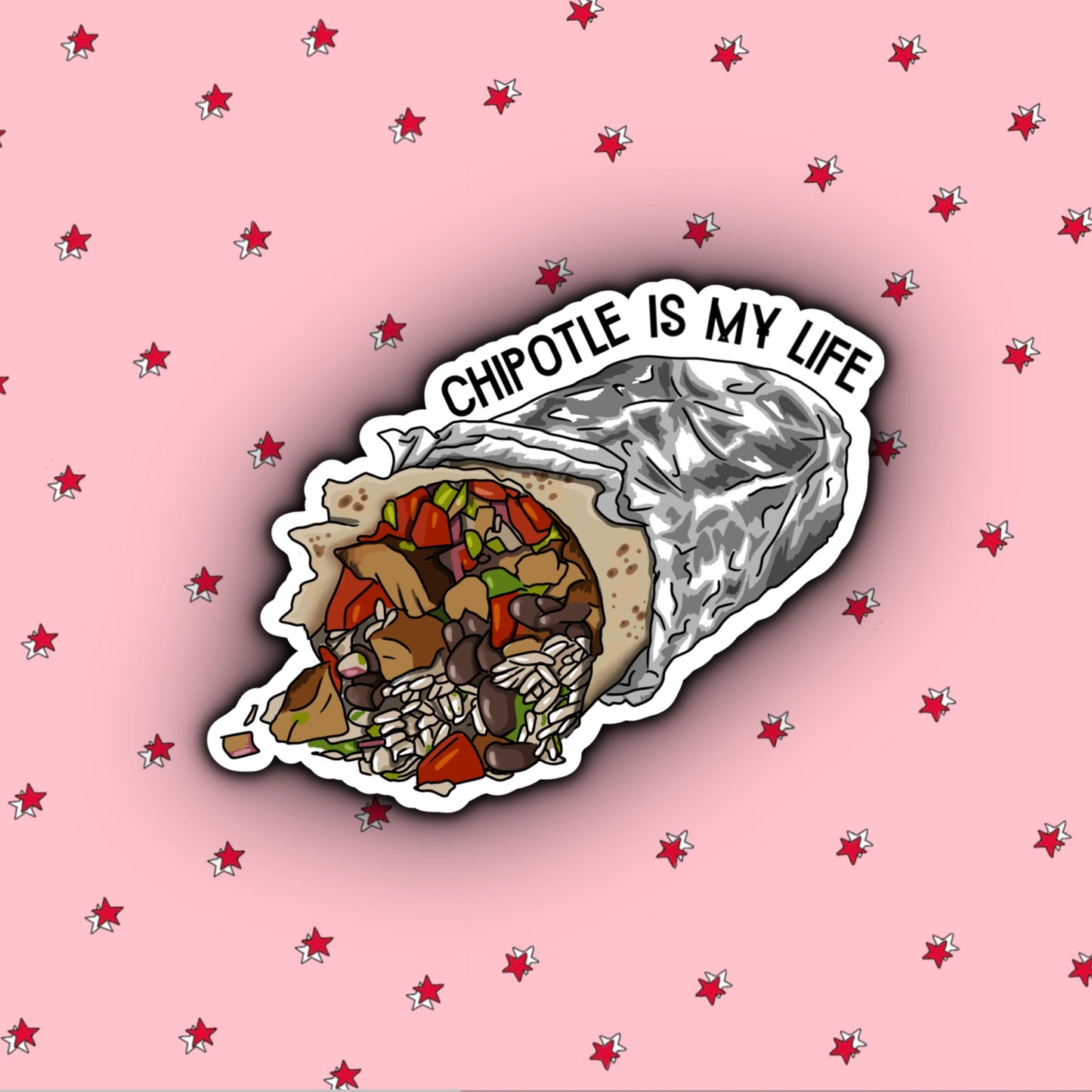 I Love Chipotle, Chipotle Is My Life | Vine Sticker | Vine Humour | Vines