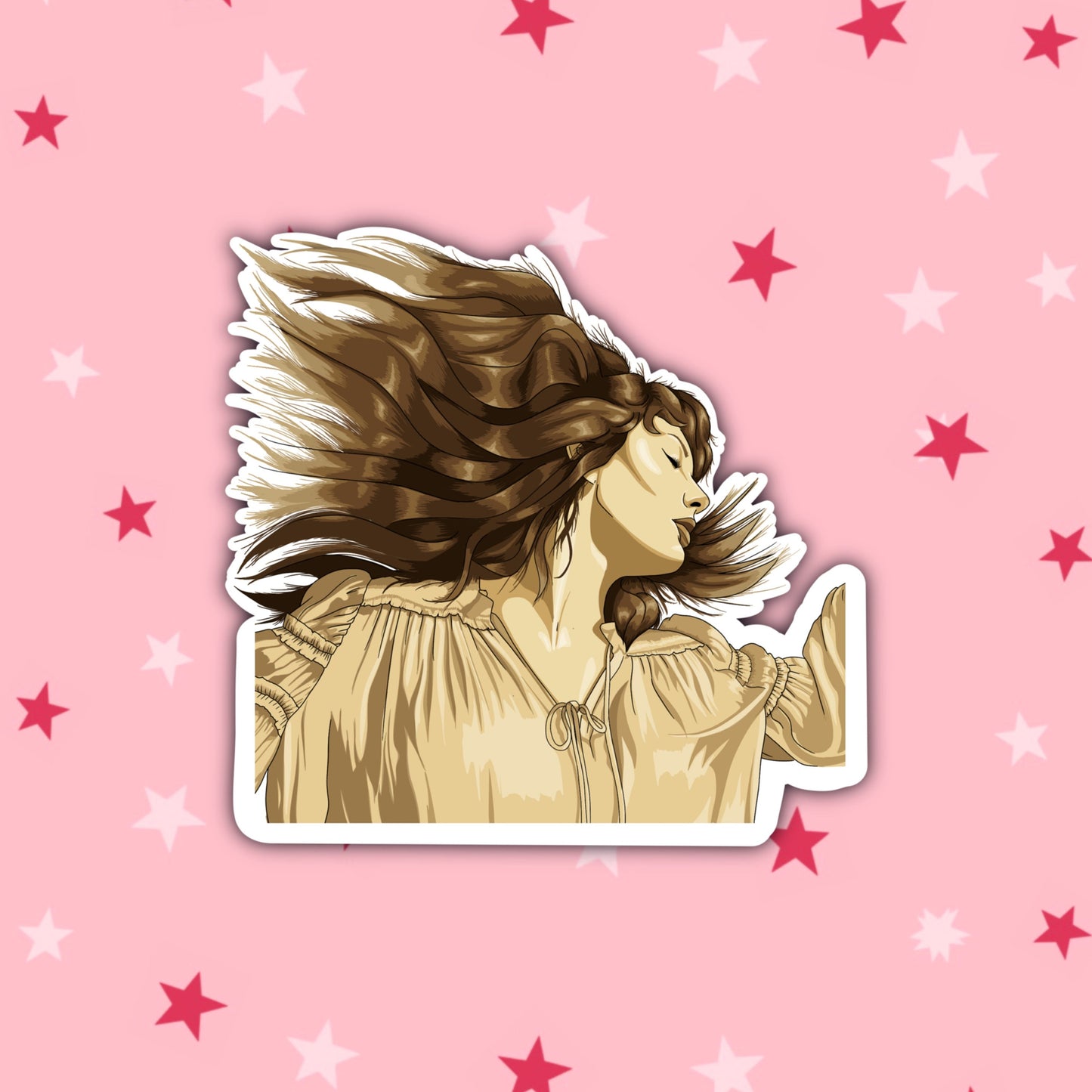 Fearless (Taylor's Version) Cover Art Sticker | Taylor Swift Sticker