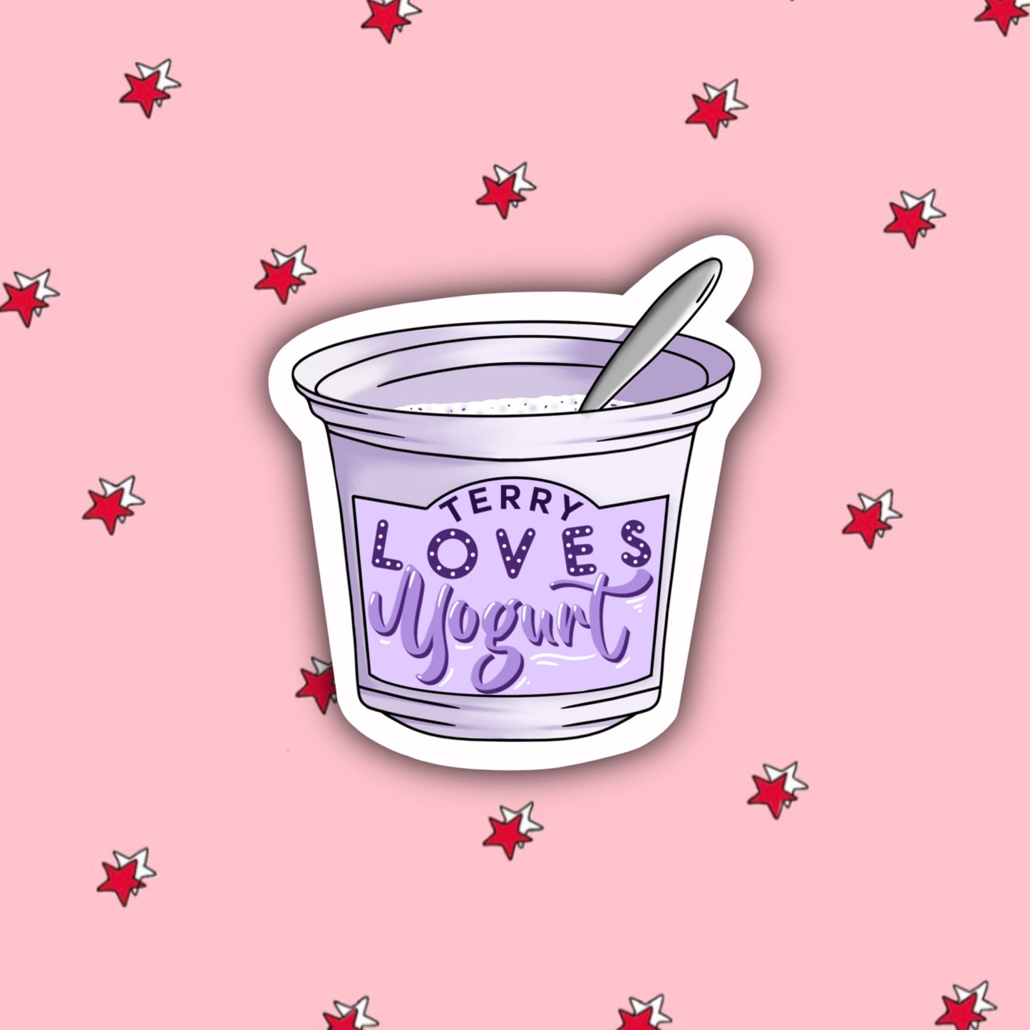 Terry Loves Yogurt | Lt Terry Jeffords | Brooklyn 99 Stickers