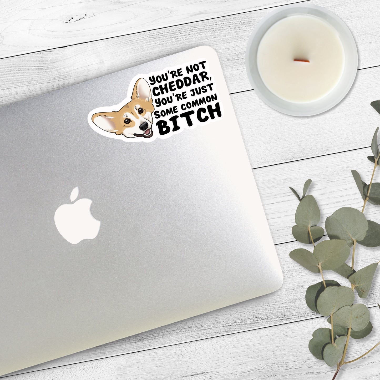 You're Not Cheddar, You're Some Common Bitch | Captain Raymond Holt | Brooklyn 99 Stickers