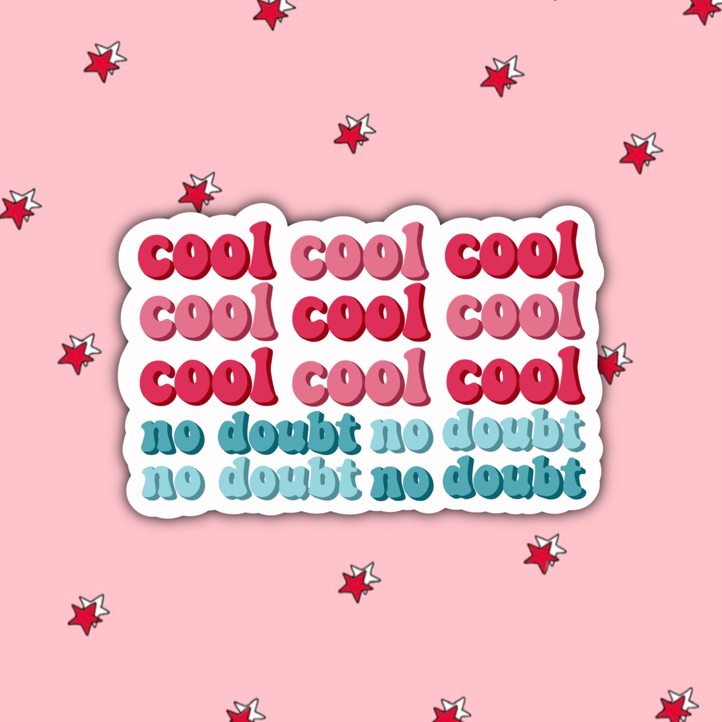 Cool Cool Cool Cool Cool Cool, No Doubt No Doubt   | Jake Peralta | Brooklyn 99 Stickers