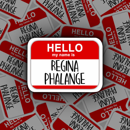 Regina Phalange | The One With the Friends Stickers | Friends Stickers