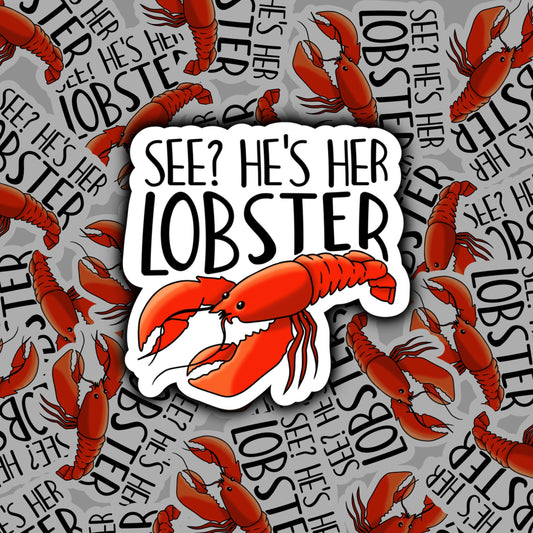 See He's Her Lobster | The One With the Friends Stickers | Friends Stickers