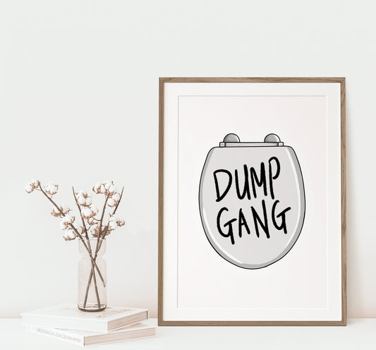 Dump Gang Print | Kerry and Kurtan | This Country Print