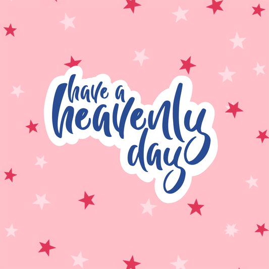 Have a Heavenly Day Sticker | Glenn Sticker | Superstore Stickers | Superstore TV Show