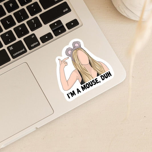 I'm A Mouse, Duh | Karen at Halloween | Mean Girls Stickers