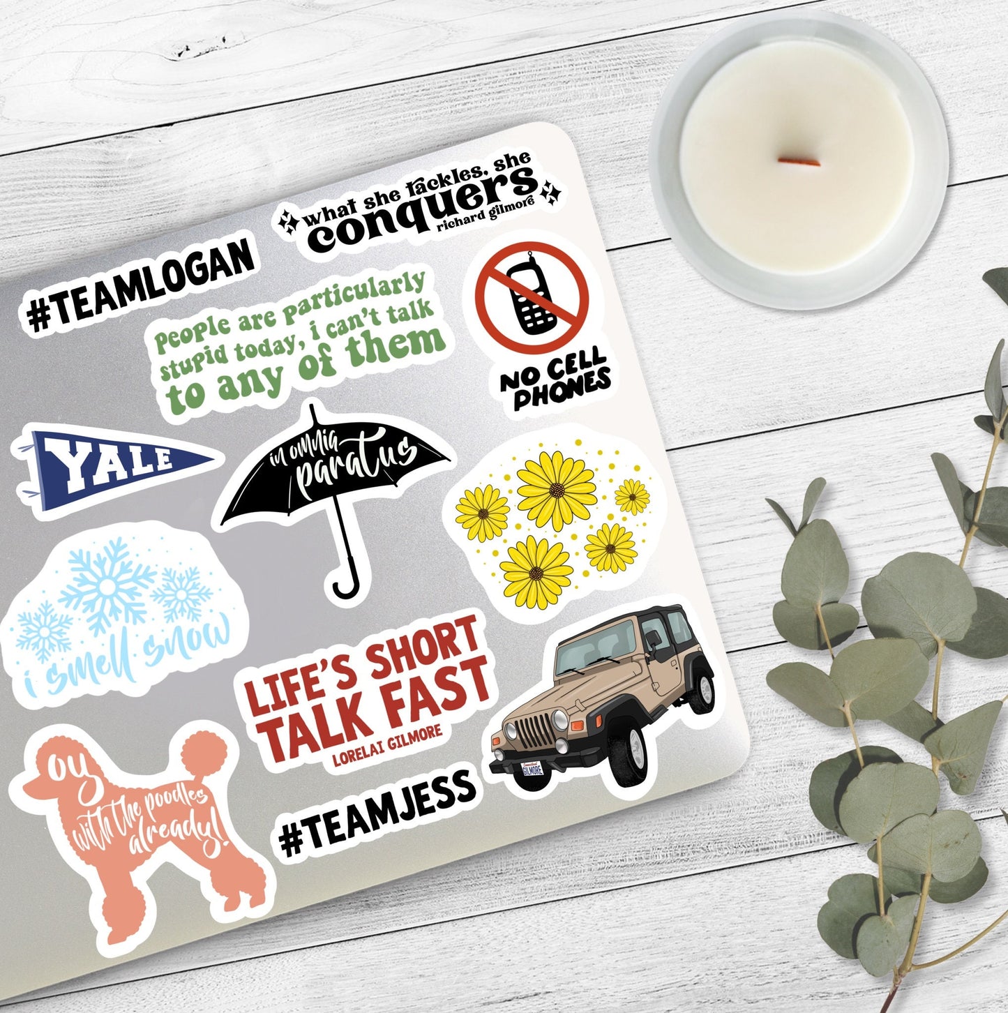Lorelai's Jeep | Gilmore Girls Sticker