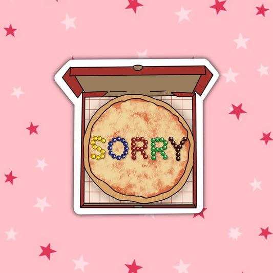 Sorry M&M Pizza | Mia Thermopolis | Princess Diaries Stickers