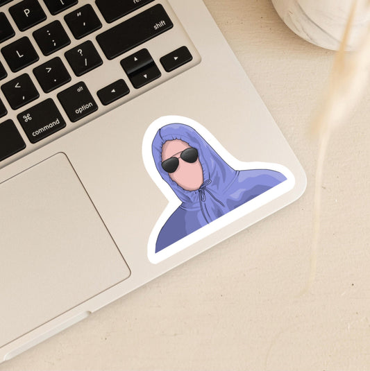 She Doesn't Even Go Here | Damien | Mean Girls Stickers