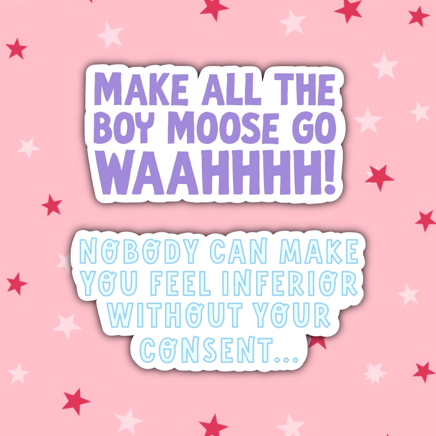 Nobody Can Make You Feel Inferior Without Your Consent | Joe & Mia | Princess Diaries Stickers