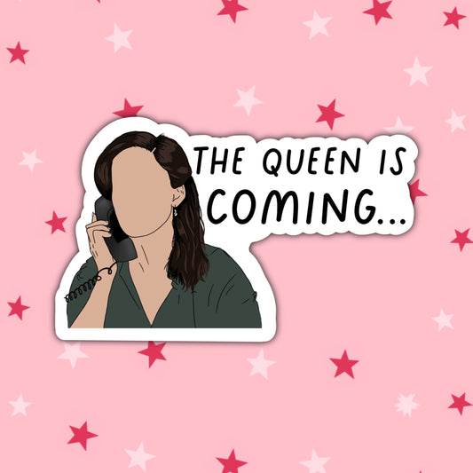 The Queen Is Coming... | Gupta | Sandra Oh | Princess Diaries Stickers