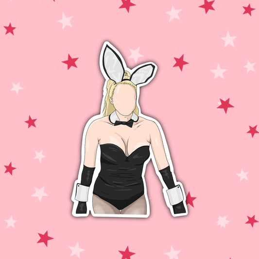 Bridget's Bunny Costume | Tarts and Vicars Party | Bridget Jones Stickers