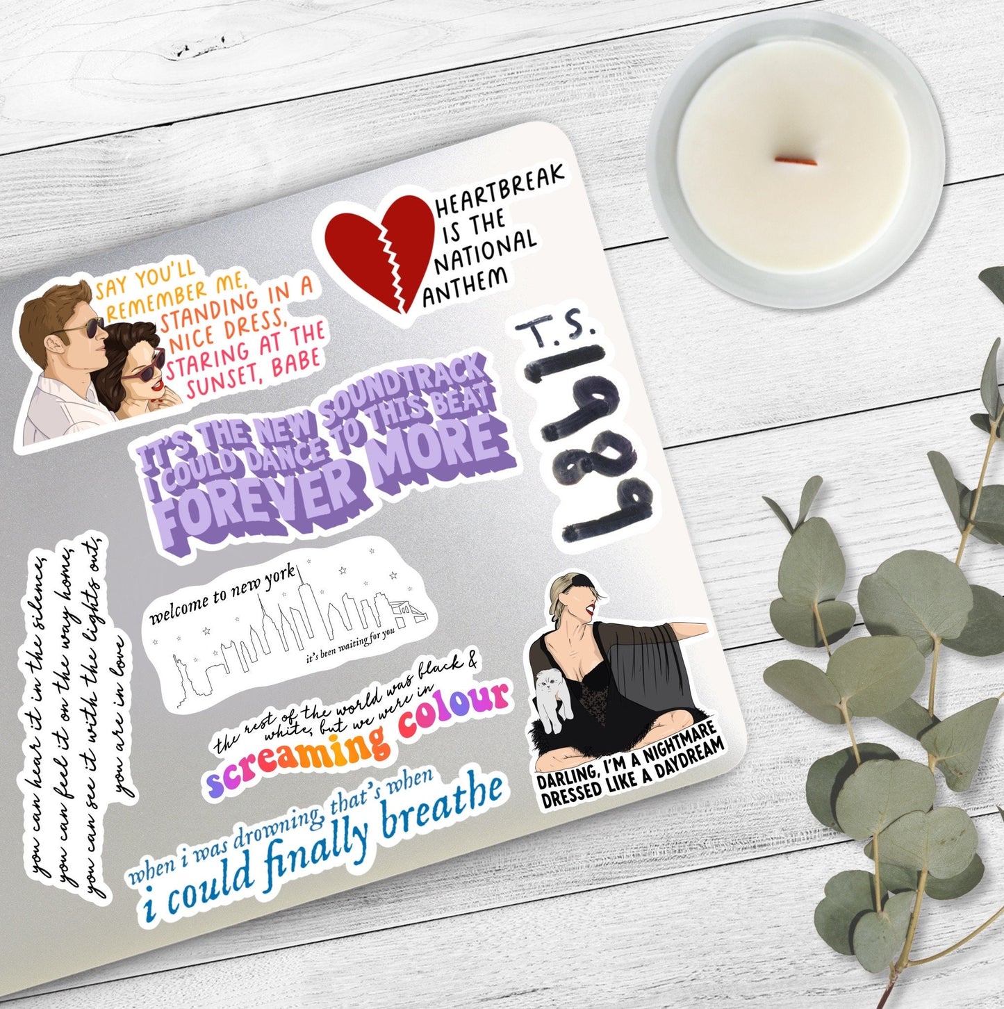 Taylor Swift 1989 Sticker | 1989 Album Cover | Taylor Swift Stickers