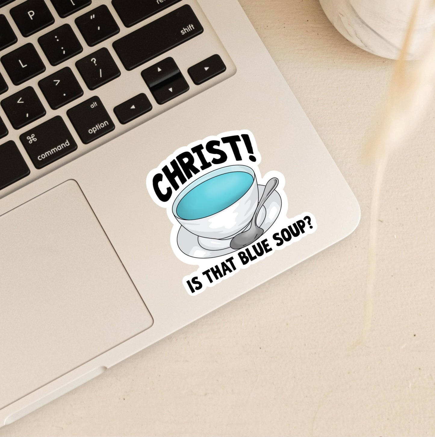 Christ! Is That Blue Soup? | Daniel Cleaver | Hugh Grant | Bridget Jones Stickers