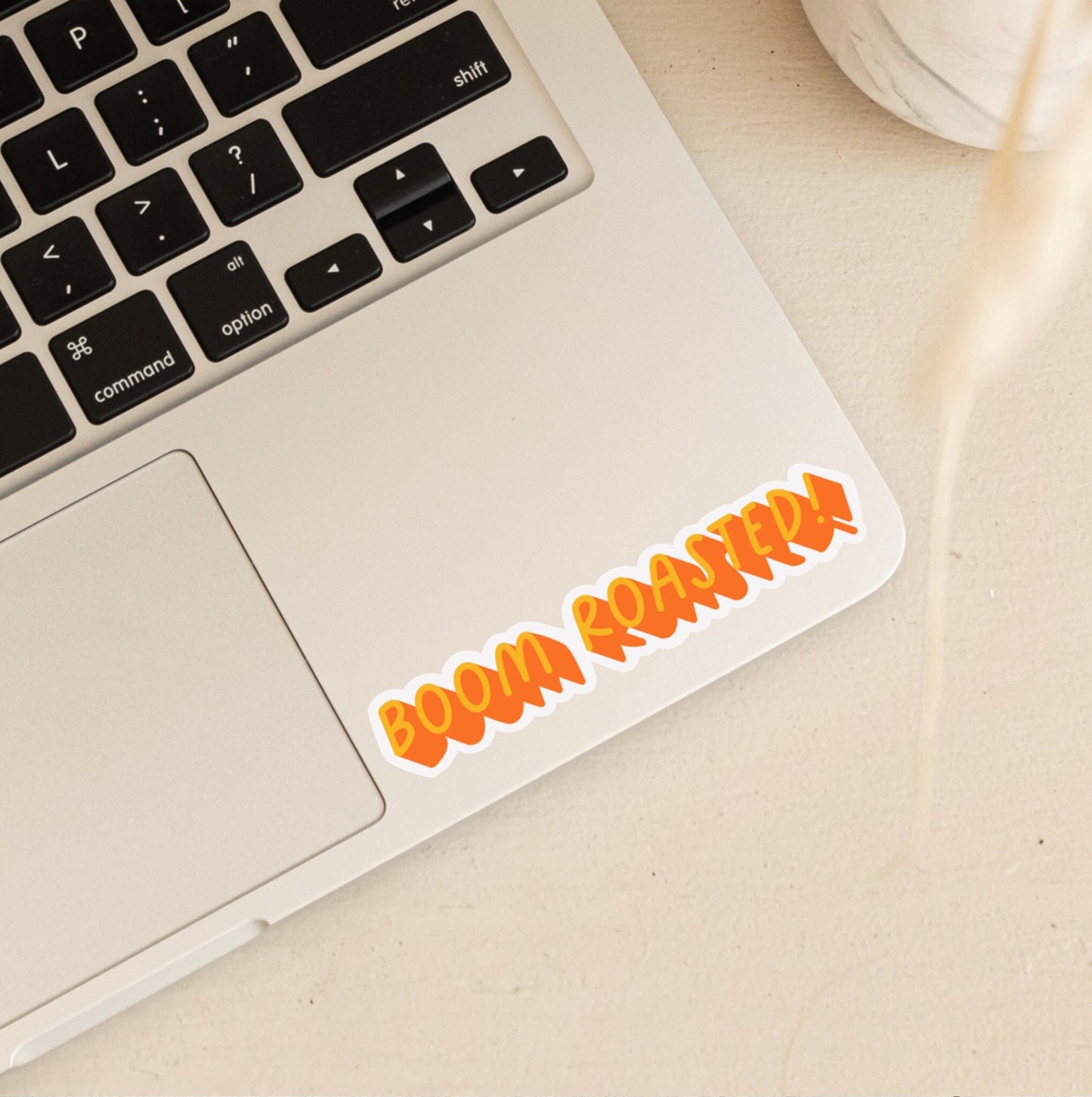 Boom Roasted | Michael Scott | Office Stickers