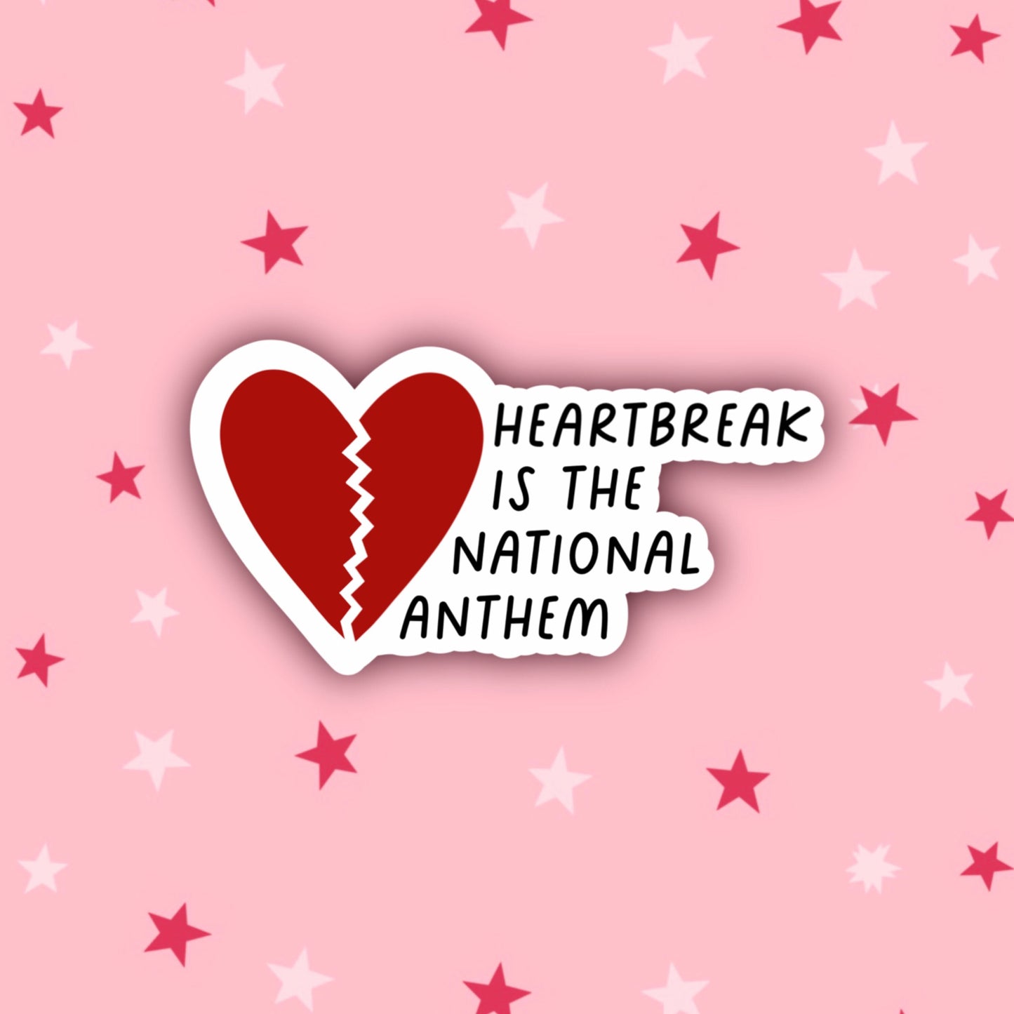 Heartbreak is the National Anthem | 1989 Album | Taylor Swift Stickers