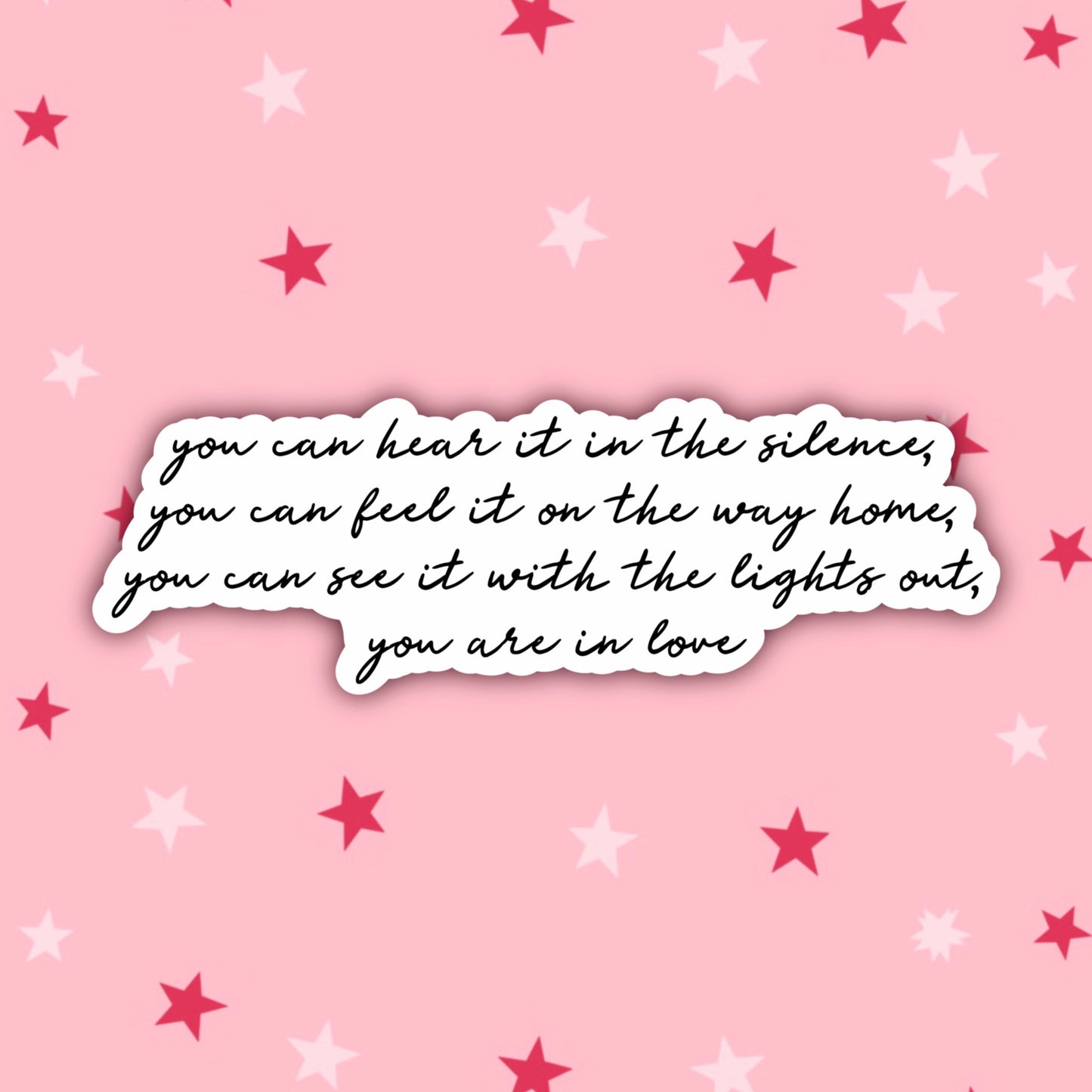 You Are In Love | 1989 Album | Taylor Swift Stickers