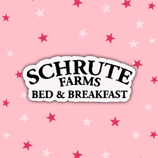 Schrute Farms Bed & Breakfast | Office Stickers