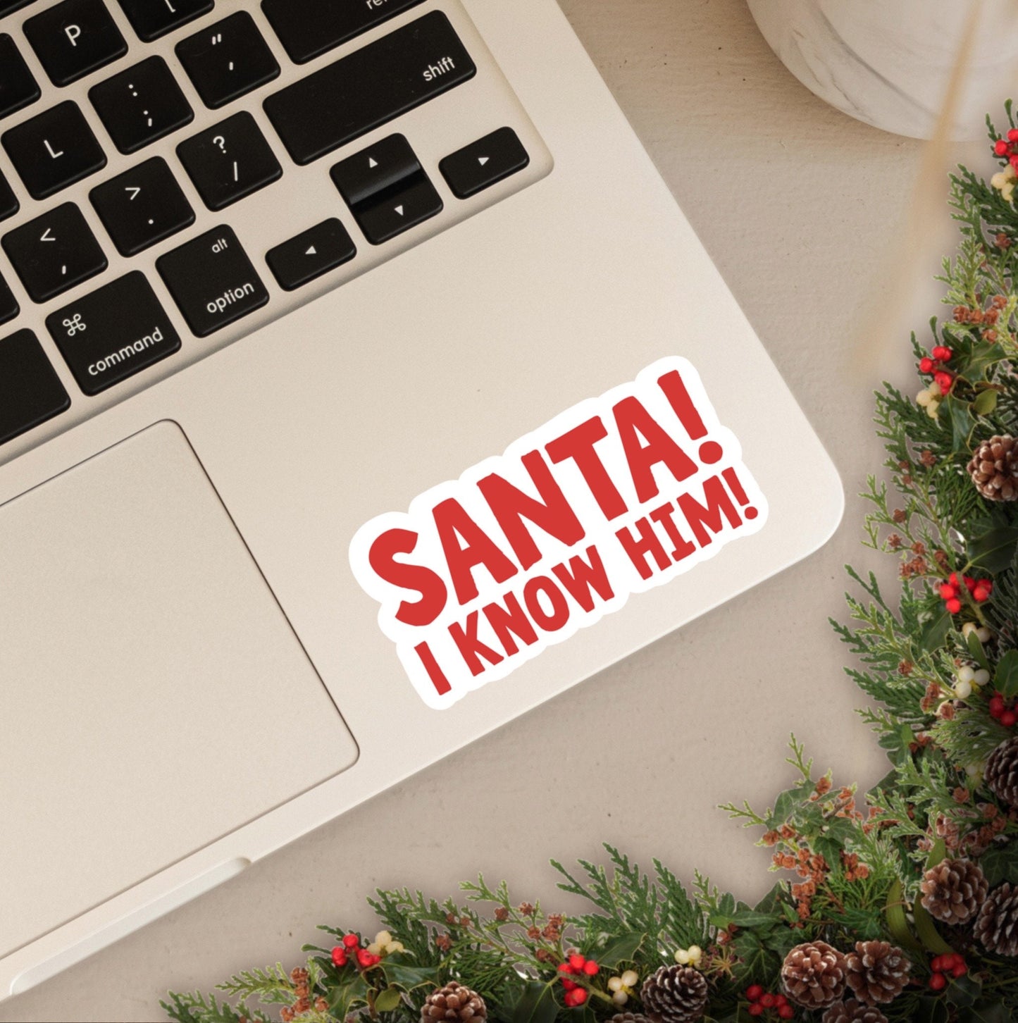 Santa! I Know Him! | Elf Stickers | Elf Movie