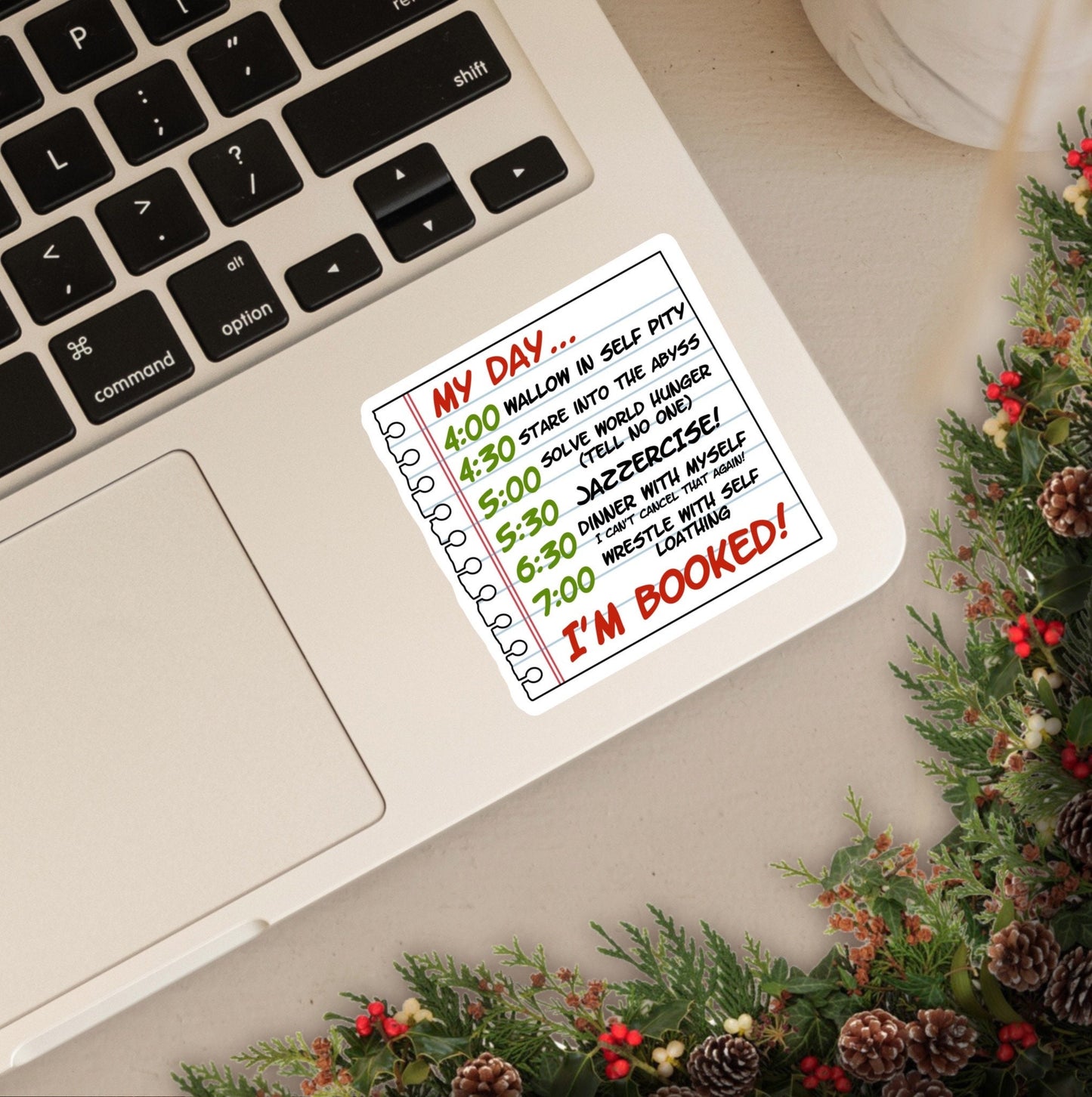 I'm Booked! | The Grinch Sticker
