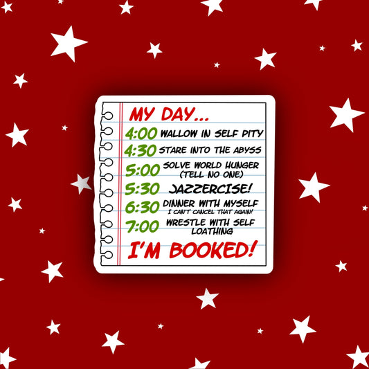 I'm Booked! | The Grinch Sticker