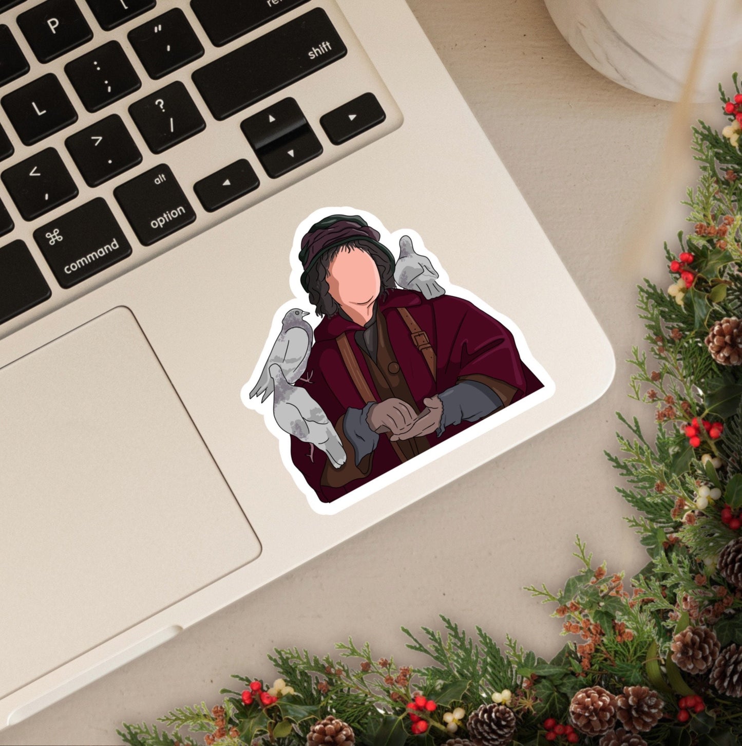 The Pigeon Lady | Home Alone Stickers