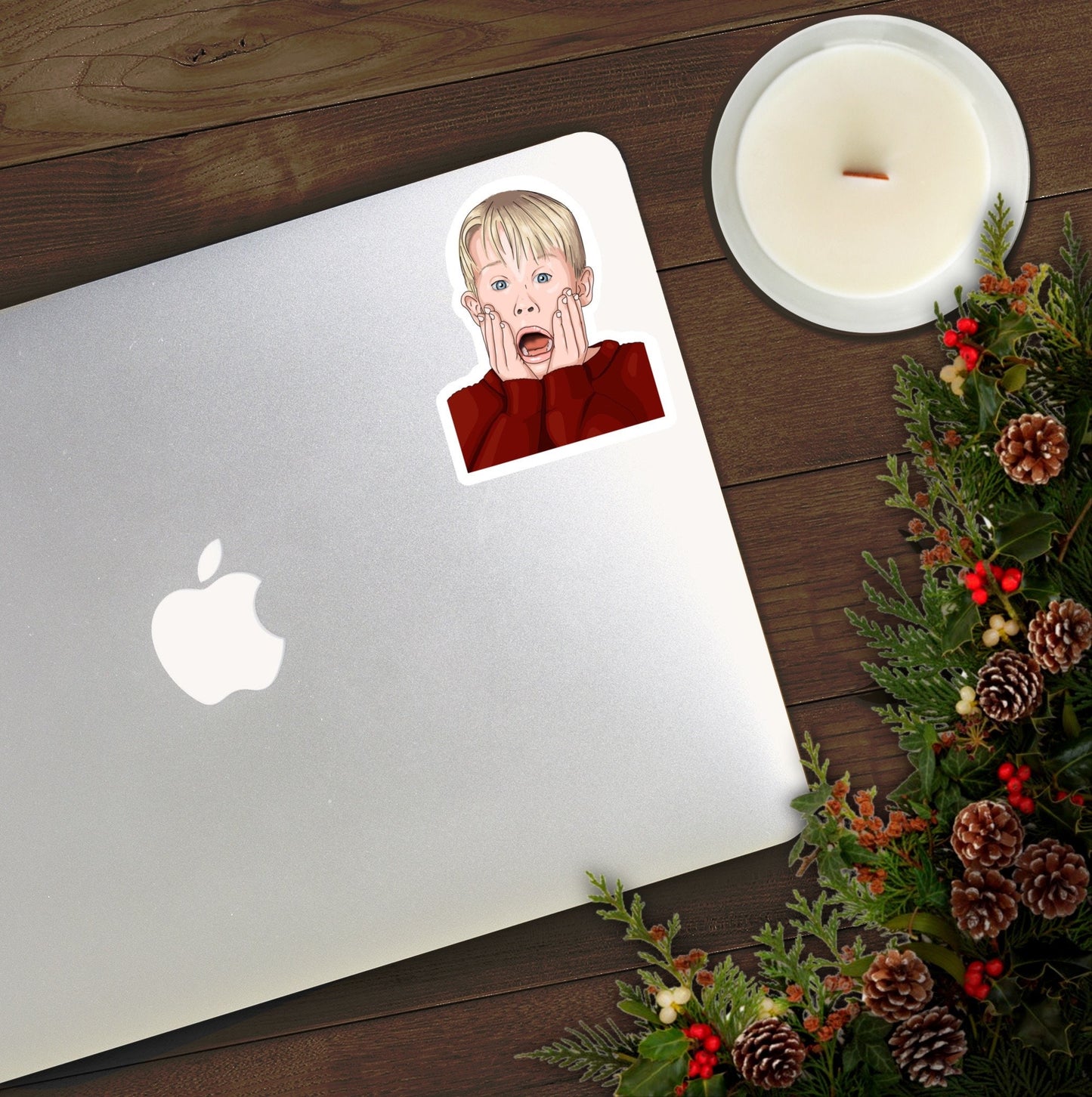 Kevin Screaming | Home Alone Stickers