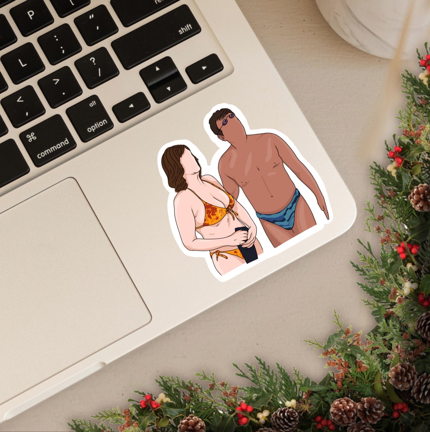 The Kranks Go Tanning | Sunbed Scene | Christmas with the Kranks Stickers