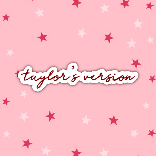Red Taylor’s Version | Taylor Swift Red (Taylor's Version) Stickers