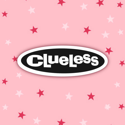Clueless Logo | Clueless Stickers