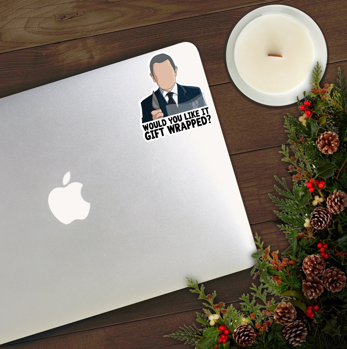 Would You Like It Gift Wrapped? | Love Actually Stickers