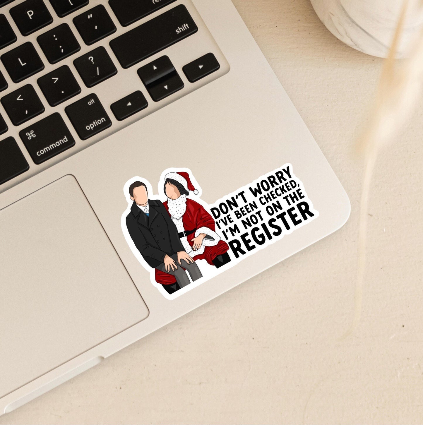 Don’t Worry I’ve Been Checked, I’m Not on the Register! | Nessa | Gavin & Stacey Christmas Stickers