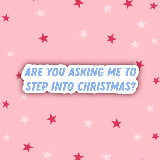 Step Into Christmas | Smithy | Gavin & Stacey Christmas Stickers